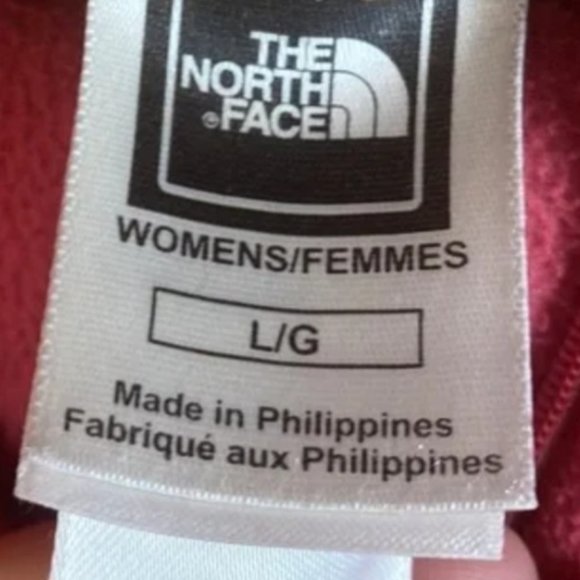 The North Face Hot Pink TKA Glacier ¼ Zip fleece  Large L - Picture 9 of 9